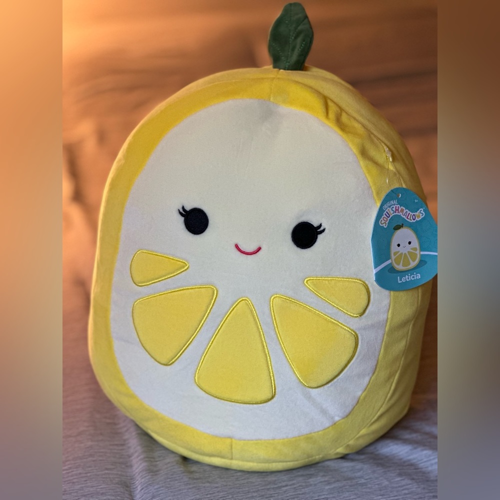 Lemon Squishmallow- Leticia